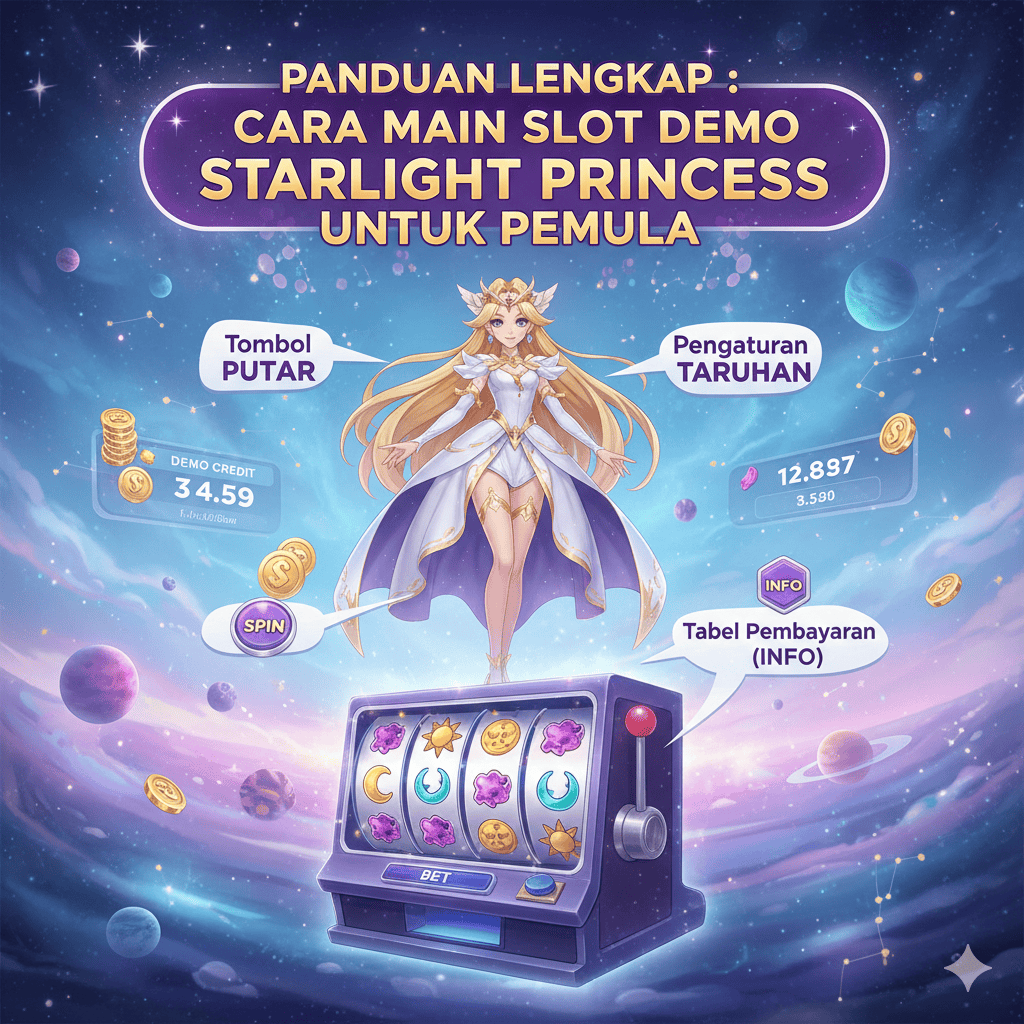 Panduan Lengkap: Cara Main Slot Demo Starlight Princess untuk Pemula
