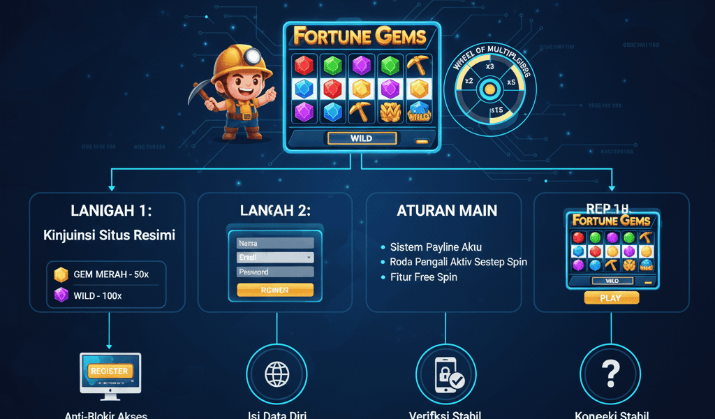 Panduan Lengkap: Cara Daftar Akun Fortune Gems Jili (Langkah demi Langkah untuk Pemula)